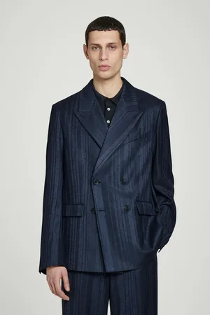 COS Zweireihiger Blazer Aus Jacquard