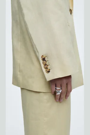 COS Ring Mit Floralem Element