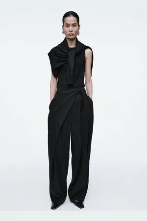 COS Fliessende Hose Mit Wickelfront