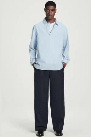 COS Leinenhose Mit Geradem Bein Und Elastischem Bund