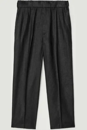 COS Fliessende Leinenhose Mit Weitem Bein