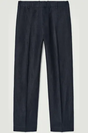 COS Leinenhose Mit Geradem Bein Und Elastischem Bund
