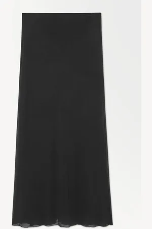 COS Der Drapierte Maxirock Aus Jersey