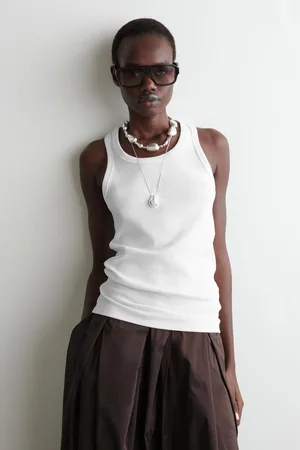COS Geripptes Tanktop