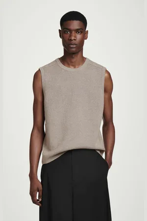 COS Strick-Tanktop Aus Leinen