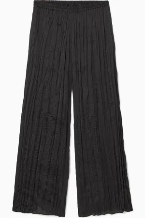 COS Plissierte Hose In Knitteroptik