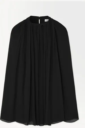 COS Die Bluse Aus Seidenchiffon In Knitteroptik