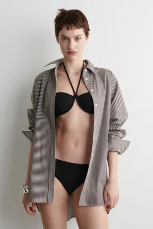 COS Gerippte Bikinihose