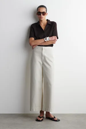 COS Hose Aus Denim Mit Weitem Bein