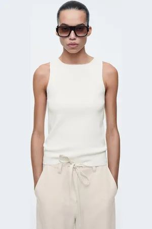 COS Strick-Tanktop Mit Röhrenförmigen Besätzen