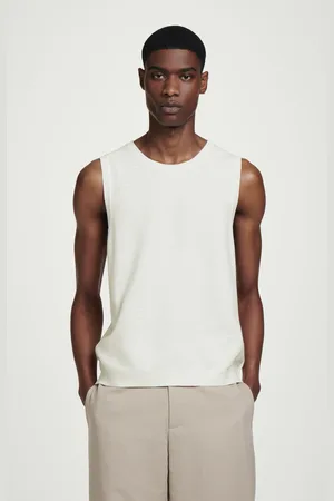 COS Strukturiertes Tanktop Aus Baumwolle
