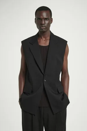COS Ärmelloser Blazer Aus Leinen-Mix
