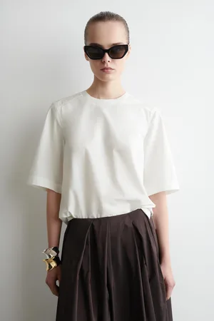 COS Woven Cotton Top