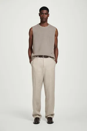 COS Lockere Leinenhose Mit Schmal Zulaufendem Bein