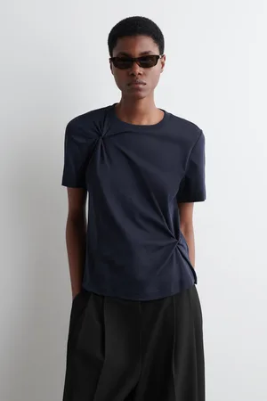 COS T-Shirt Mit Knotendetails