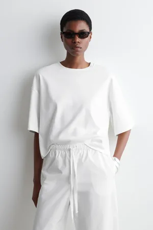 COS Kastenförmiges Oversized-T-Shirt