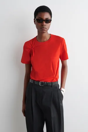 COS T-Shirt Mit Knotendetails