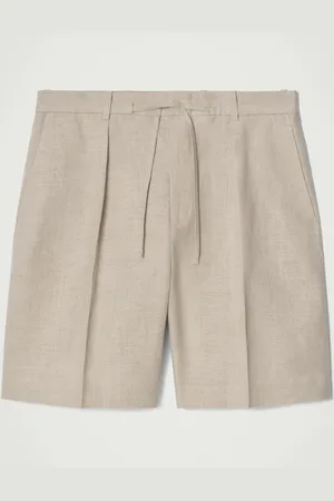COS Elegante Leinenshorts Mit Kordelzugbund