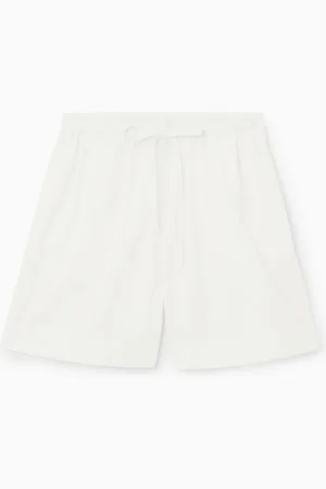 COS Shorts Mit Kordelzugbund Und Raffungen