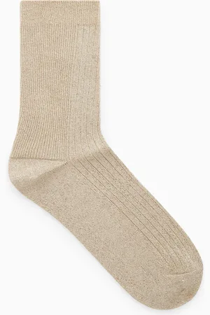 COS Gerippte Socken Aus Lurex