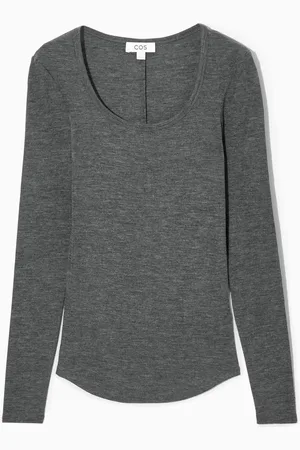 COS Langarmshirt Aus Merinowolle