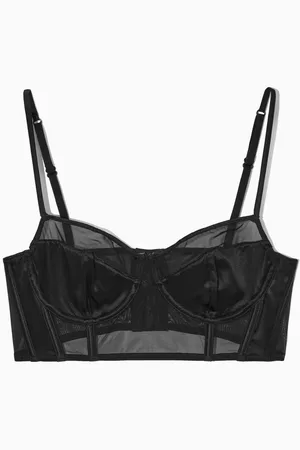 COS Bustier Aus Mesh