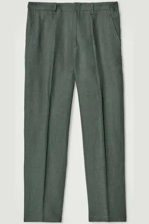 COS Lockere Leinenhose Mit Schmal Zulaufendem Bein