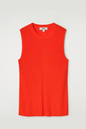 COS Tanktop Aus Rippstrick