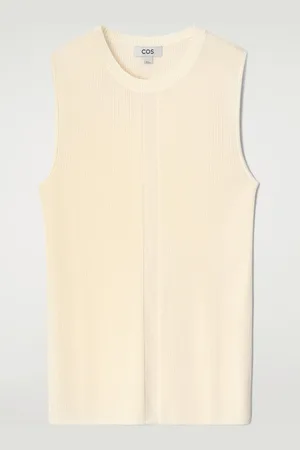 COS Tanktop Aus Rippstrick
