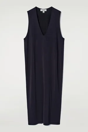 COS Strickkleid Aus Baumwolle In Midilänge