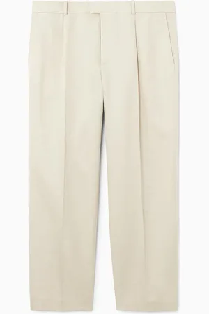 COS Leinenhose Mit Falten Und Geradem Bein