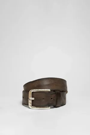 Vanzetti V4384-691 Unisex Ledergürtel Dunkelbraun