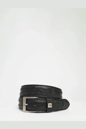 FB Fashion Boots FG0815 Ledergürtel - Avestruz