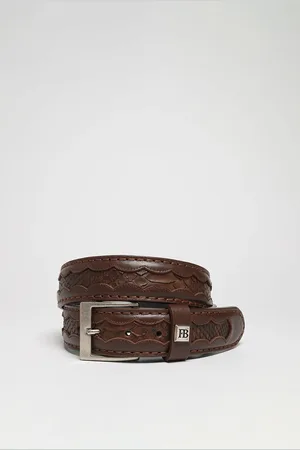 FB Fashion Boots FG0815 Ledergürtel - Python