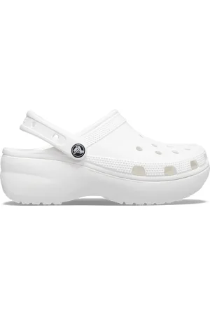 Crocs | Damen | Classic Platform | Clogs | Weiß | 41