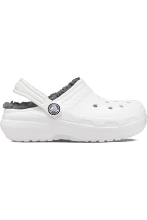 Crocs | Kinder | Toddler Classic Lined | Clogs | Weiß | 27