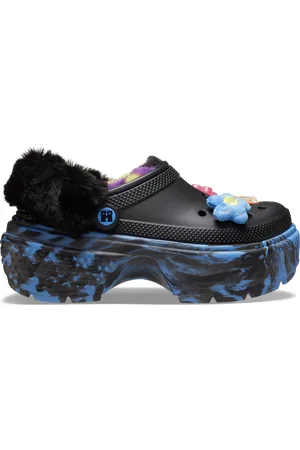 Crocs | Unisex | Happy Socks X Stomp Lined | Clogs | Schwarz | 43