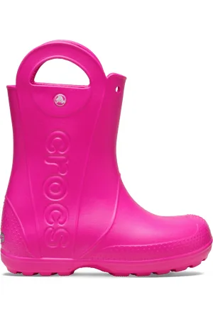 Crocs | Kinder | Handle It Rain Boot | Stiefel | Pink | 28