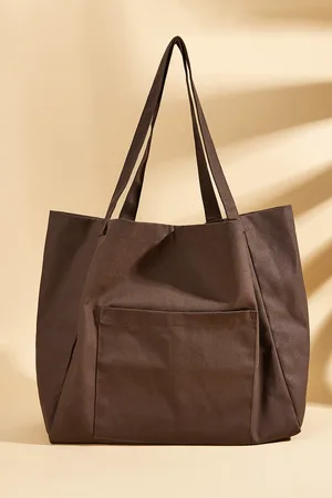 Cupshe Kaffeebraune gewebte Tote Bag