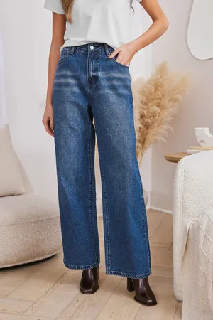 Cupshe Denim-Jeans mit geradem Bein