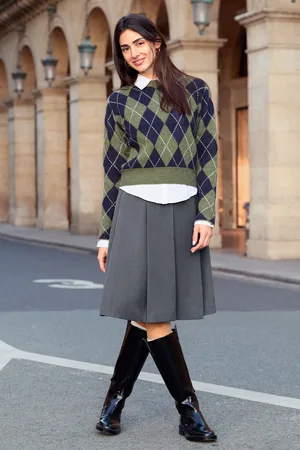 Cupshe Plissierter Midirock