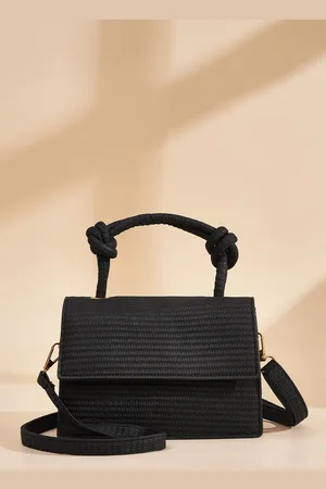 Cupshe Kleine rechteckige Tasche mit gewebter Struktur