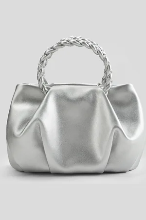 Cupshe Metallic Silberfarbene Handtasche