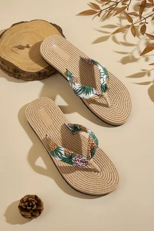 Cupshe Sandalen mit tropischem Print