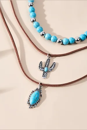 Cupshe Boho Halsketten-Set