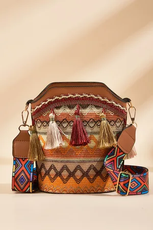 Cupshe Kunstledertasche mit Stickerei
