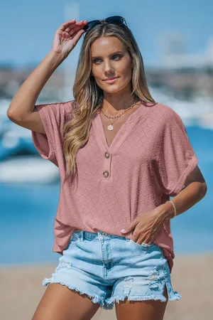 Cupshe Top mit Knopfdetails