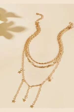 Cupshe Gold-Tone Halskette-Set
