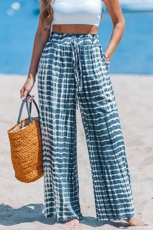 Cupshe Tie-Dye Elastischer Bund Hose
