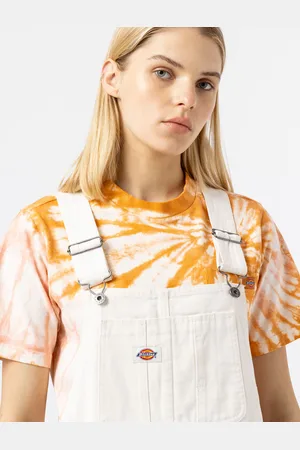 Dickies Kurze Duck Canvas Latzhose Frau Size M